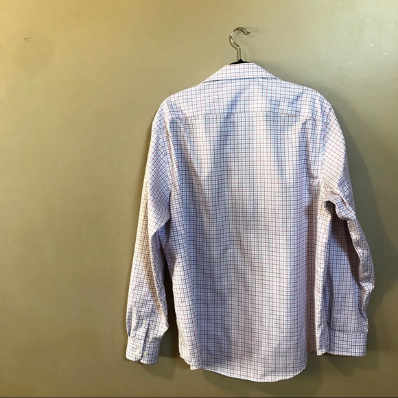 Egara Non Iron Button Down square plaid - Picture 6 of 7